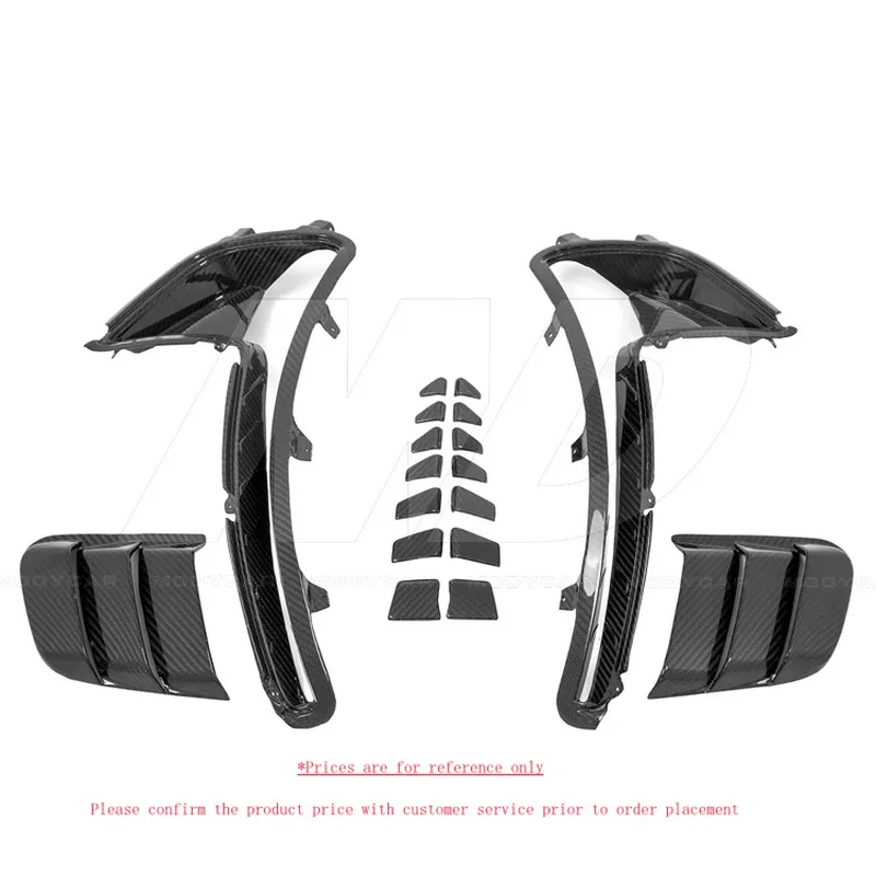 Oem  Dry Carbon Fiber Front Fender Vents for 2012-2015 Porsche 911 991.1 Gt3 Rs