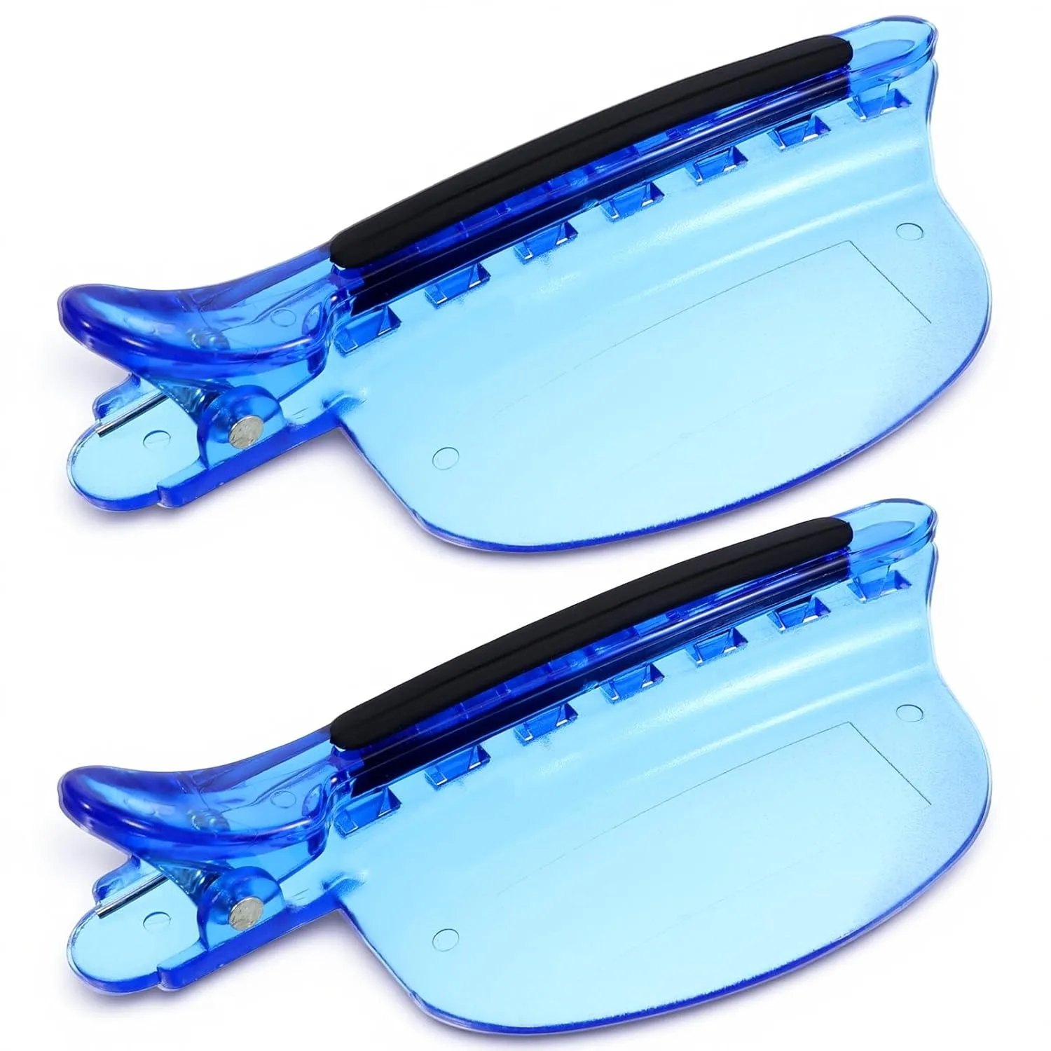 Plastic Hair Sectioning Clips Non Slip Salon Hair Partition Clamps, Curved Hair Styling Clip For Hairdresser Hair Coloring Hair