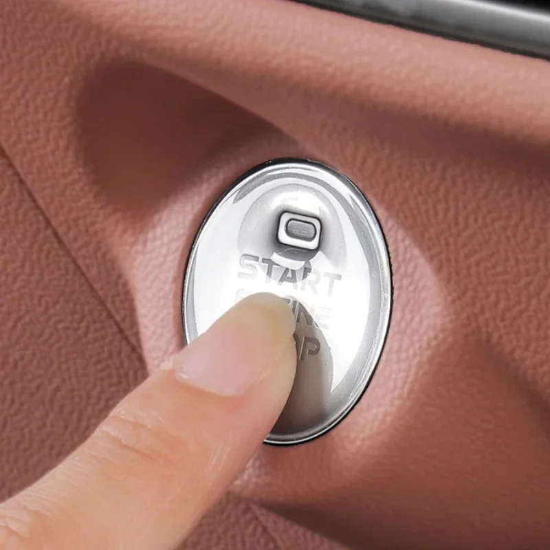 For Changan UNI-Z One-click Start Button Protective Sticker Epoxy Transparent Button Protective Cover Interior Special Product