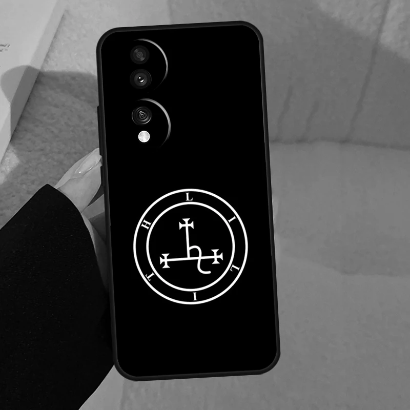 Sigil of Lilith For Honor 90 70 50 Lite Magic 5 Pro 8X 9X Phone Case For Honor X8a X9a X7a X6a X9 X7 X8 X9b