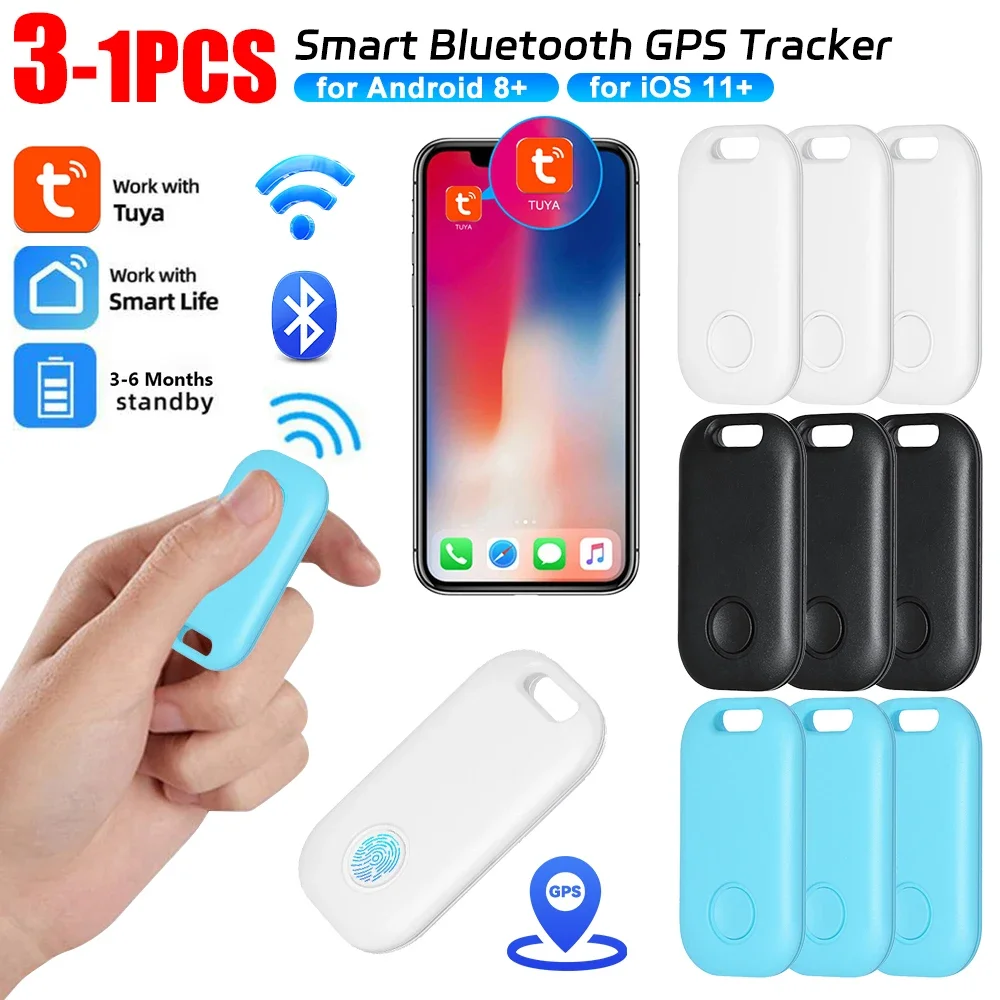 Localizzatore Bluetooth Mini Per Chiavi, Borse E Bagagli – Compatibile Con IOS/Android, Allarme Sonoro E Autonomia Lunga
