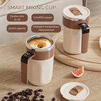 Rechargeable Automatic Magnetic Cup Electric Coffee Self Mixing Mug USB Waterproof Food Safe 400ML Coffee Mug