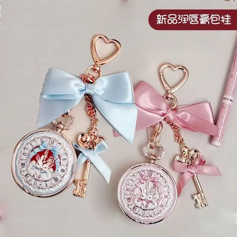 Flower Know Bonnie Bunny Garden New Cute Anti-Cracking Lip Balm Pendant for Girls
