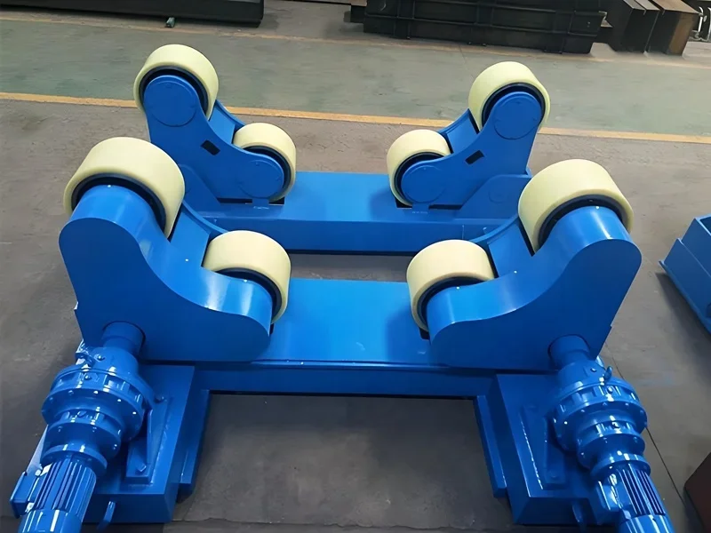 Price of 10 ton roller frame Ten ton metal drum welding roller frame