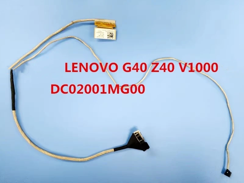 Free shipping new suitable for Lenovo G40-30 G40-45 G40-70 V1000 V2000 screen cable DC02001MG00