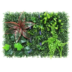 Artificial Green Wall Landscape Home Garden Jungle Decor Fake Plants Hanging Grass Greenery Wall Panels Garden Fence Decoration