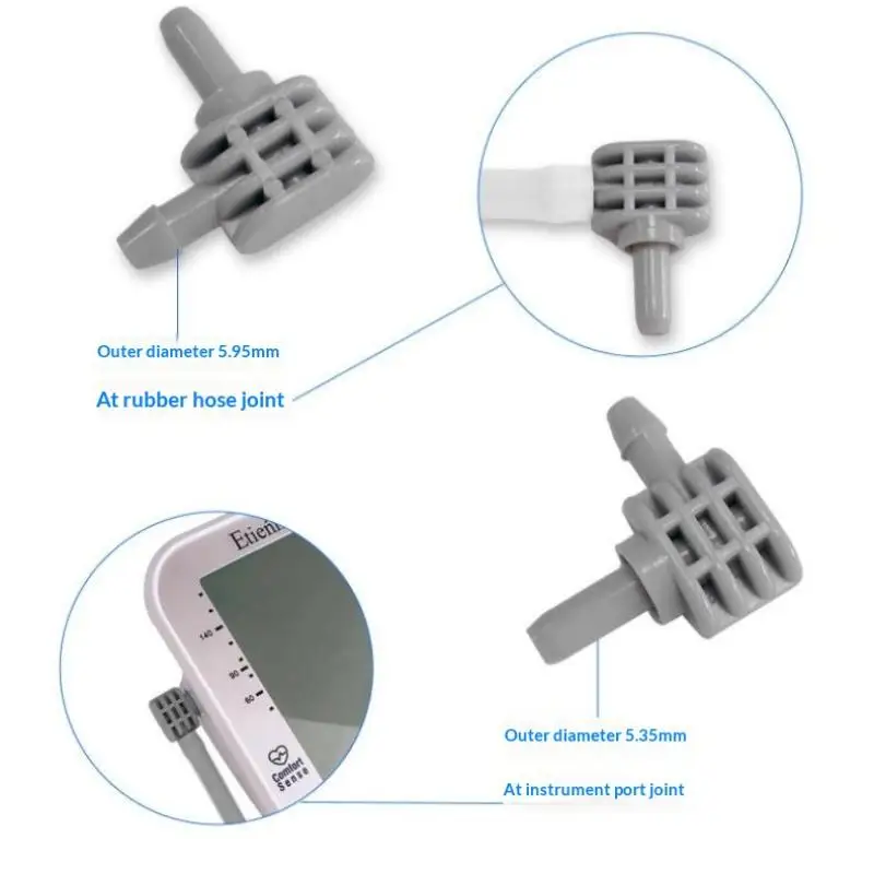 Blood Pressure Cuff Tube Connector - close-up view