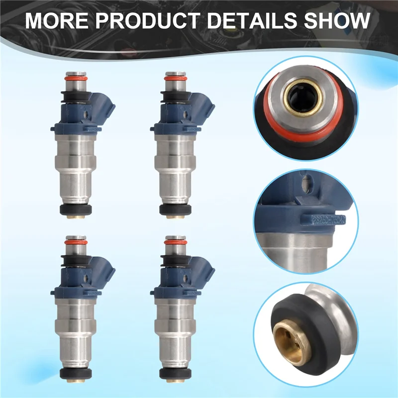 HOT-4PCS 23250-75040 Nuovo Ugello di Iniezione di Carburante Per TOYOTA TACOMA 2.4L 1995-2000,4PCS 23250-75040 Nuovo Ugello di Iniezione di Carburante Per