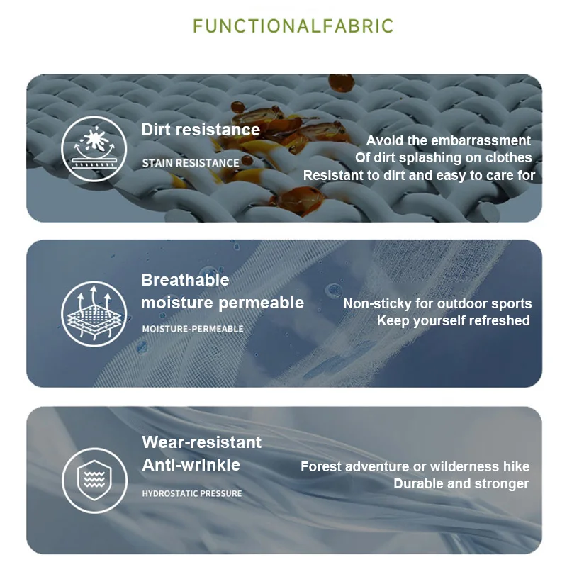 الرجال والنساء نفس النمط مقاوم للماء وزرة مستقيمة في الهواء الطلق يندبروف المشي لمسافات طويلة السراويل الأمريكية العصرية ثلاثة واقية مستقيم