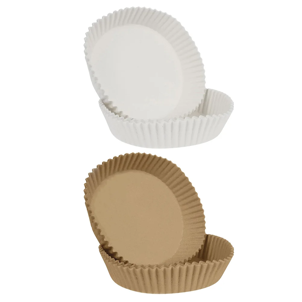 

100 Pcs Baking Paper Liners Non-stick Air Fryer Mat Parchment Cookers Oven Frier Oil Absorbing Pastry Pad Baking Tray