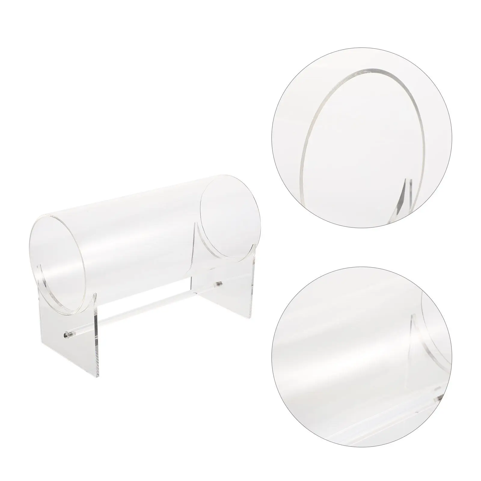 

Scrunchies Display Holder Transparent Acrylic Headband Rack Desktop Organizer Stand Jewelry Bracelets Hairband Bracelets Display