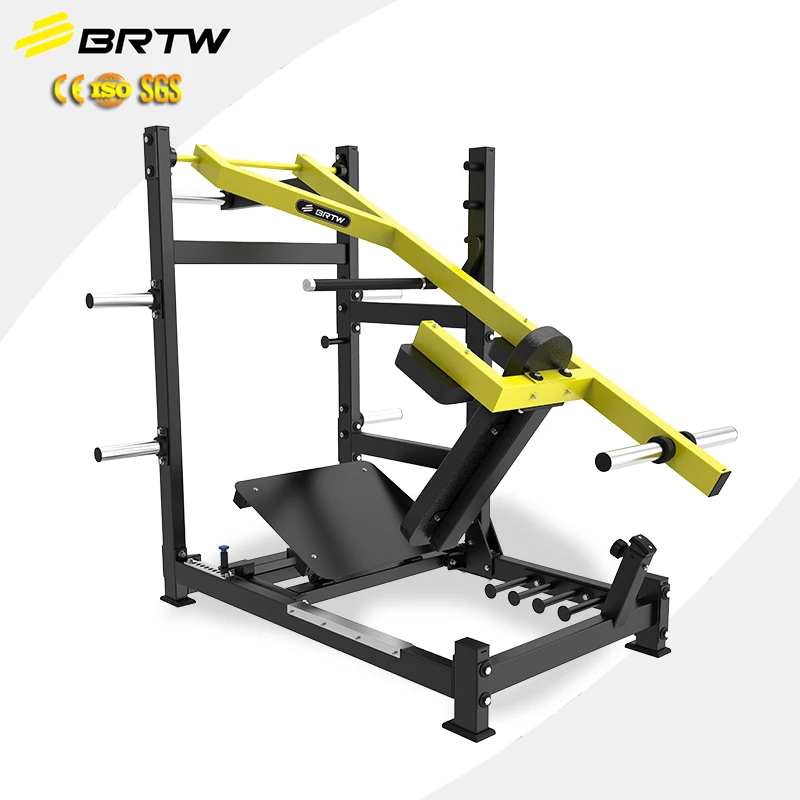 Factory Direct Steel Gym Equipment Plate Loaded Leg Press Machine Pendulum Squat Workout Fitness Exercise Equipment