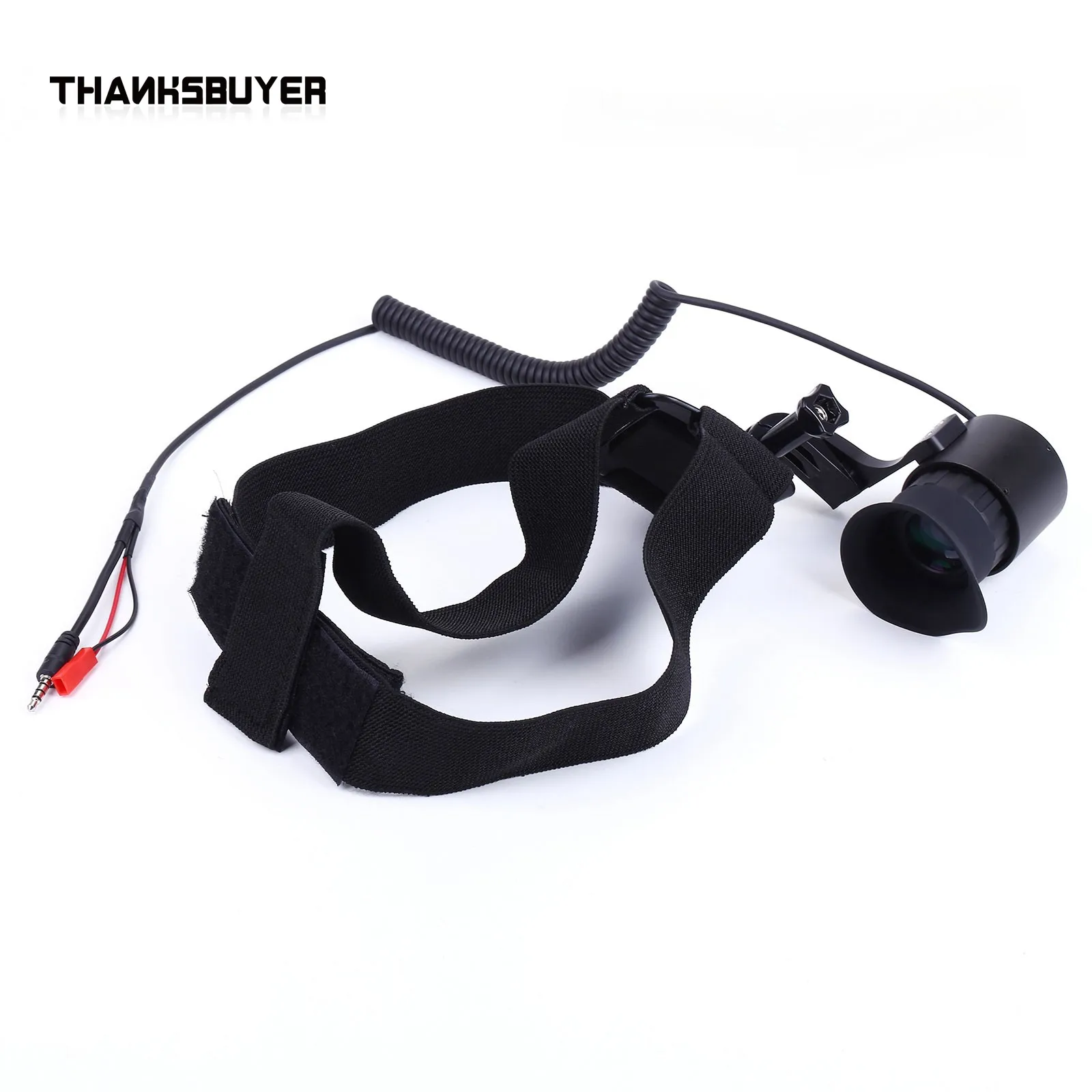 V770 PRO-A  PRO-C NEW Portable Wearable Head Mounted Display HD Display with 38mm Eyepiece for Security Monitors FPV Aircraft