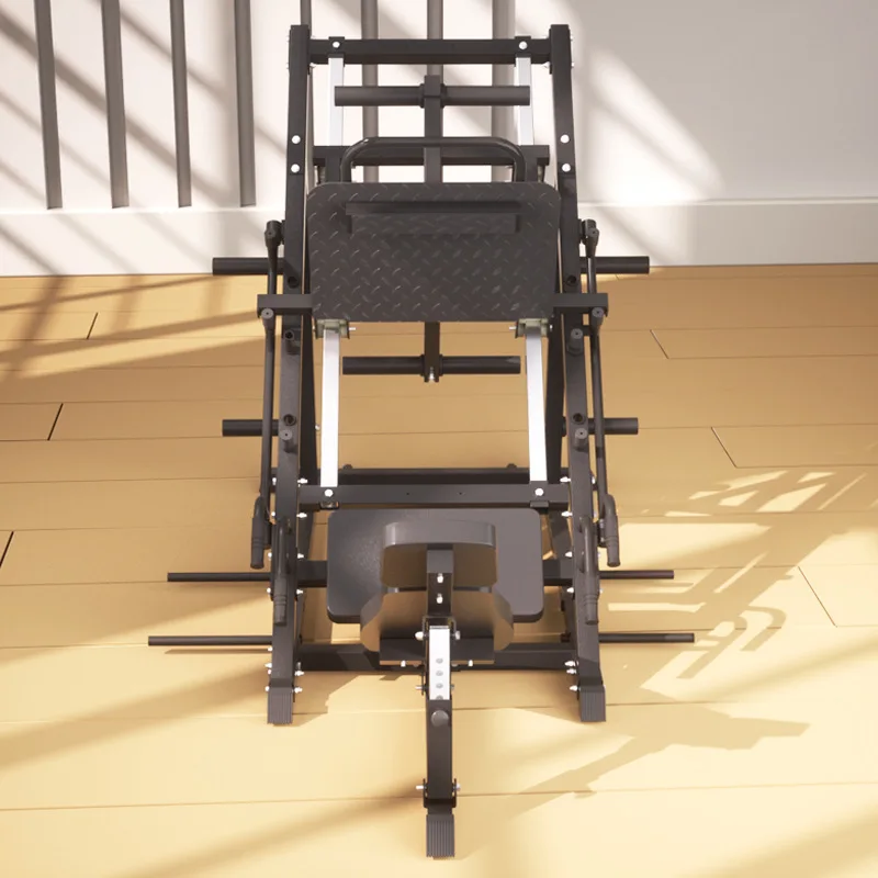 Treadle Machine Trainer Leg Strength Squat Rack Leg Exercise Equipment Commercial Gym 45 Degree Oblique Squat Machine