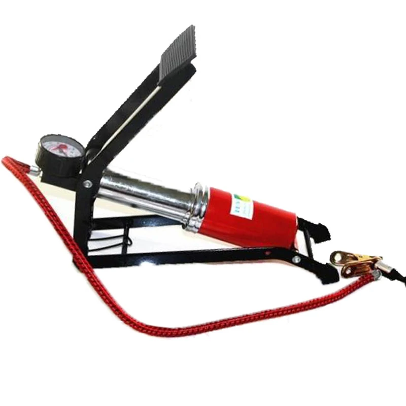 1Pc Tire Air Inflator Car Air Pump Foot Step Electric Vehicle Foot Pedal Pump Bicycle Universal Outdoor Bicycle Accessories