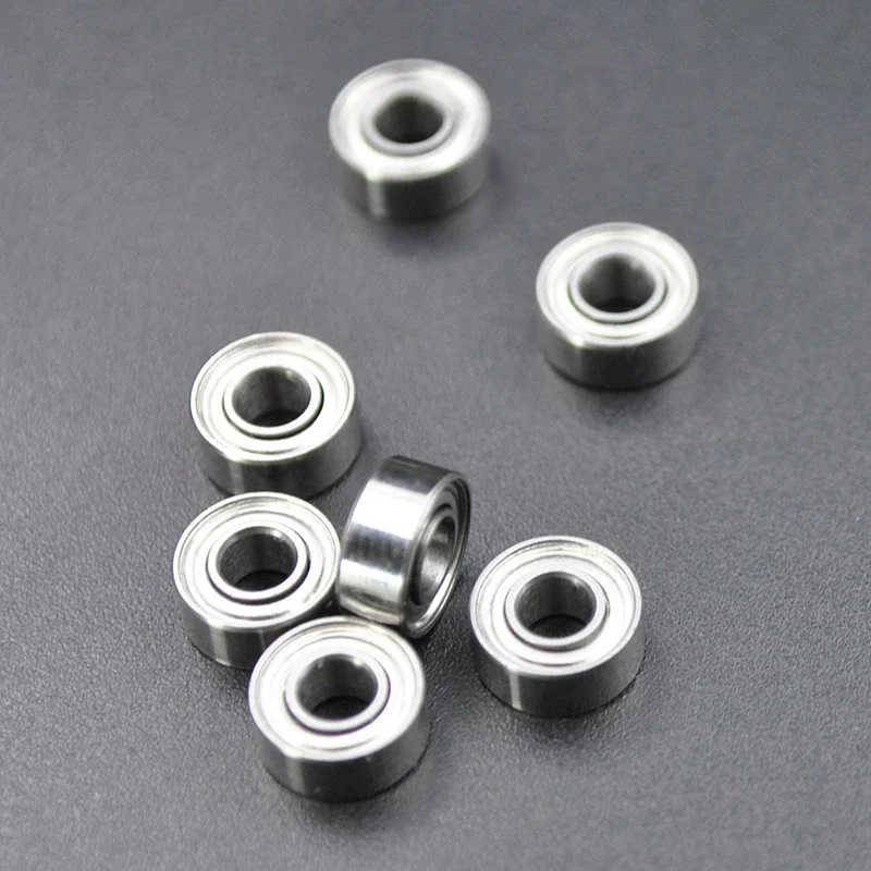 10/100pcs 683ZZ 3*7*3 mm Chrome Steel Miniature Bearing 683Z 2Z 683ZZ Inner Bore 3mm Small Mini Ball Bearings