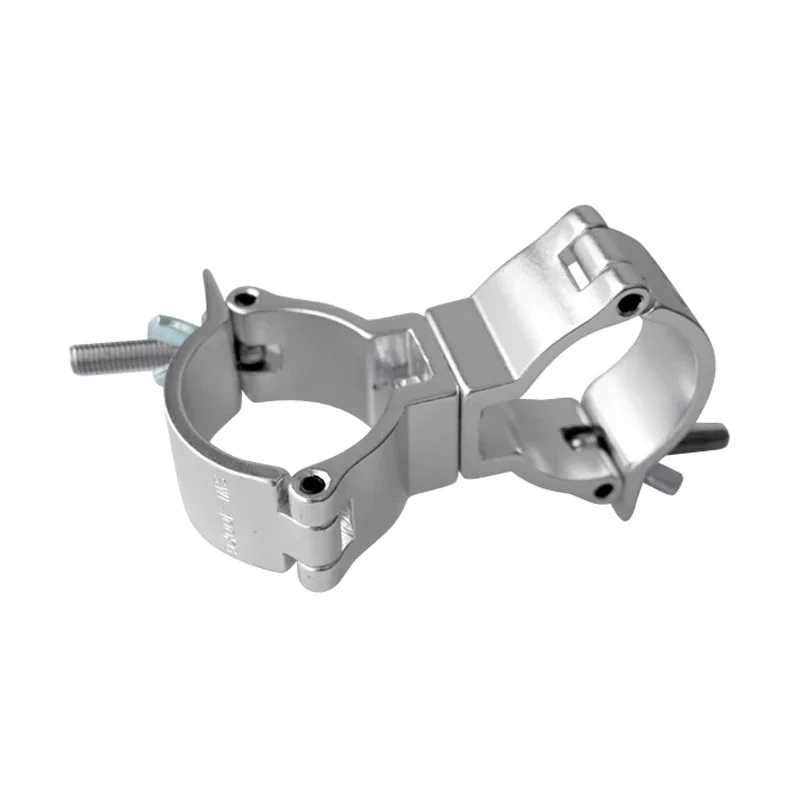 

10-Count 360 Degree Swivel Pipe Truss Clamp Aluminum for 48-51mm Display Trussing Tube 220 Lbs Stage Light Truss Stand Hook