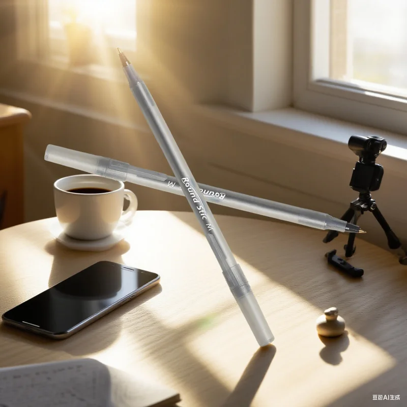 Medium Point Ballpoint Pens 1.0mm Black 10