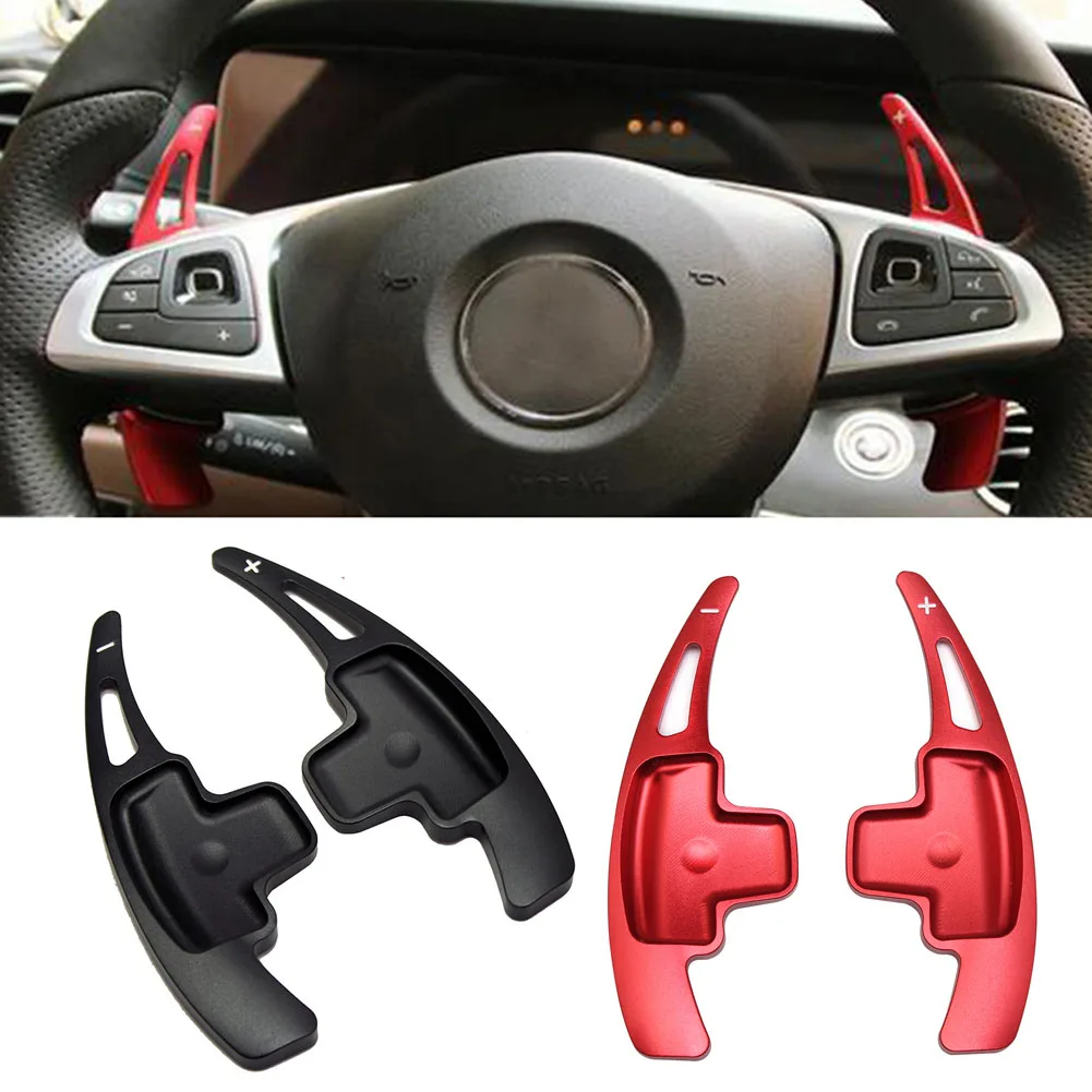 Steering Wheel Shifter Paddle Extension For Mercedes A B C E ML GL CLA GLA GLK SL SLK Class Benz W176 W246 W212 W204