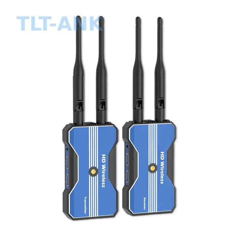500M Wireless HDMI Transmitter and Receiver Extender Adapter 1080P Support Battery 1 To 8 DVD Camera Laptop PC To TV Projector