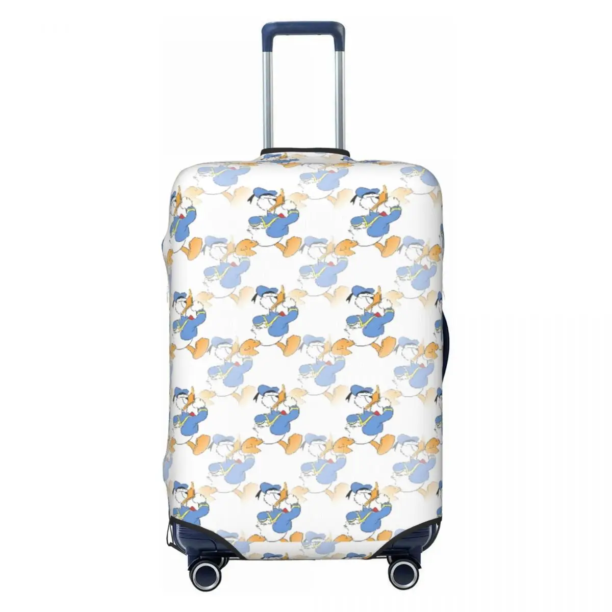

Custom Donald Anime Duck Luggage Cover Elastic Travel Suitcase Protective Covers Fits 18-32 Inch