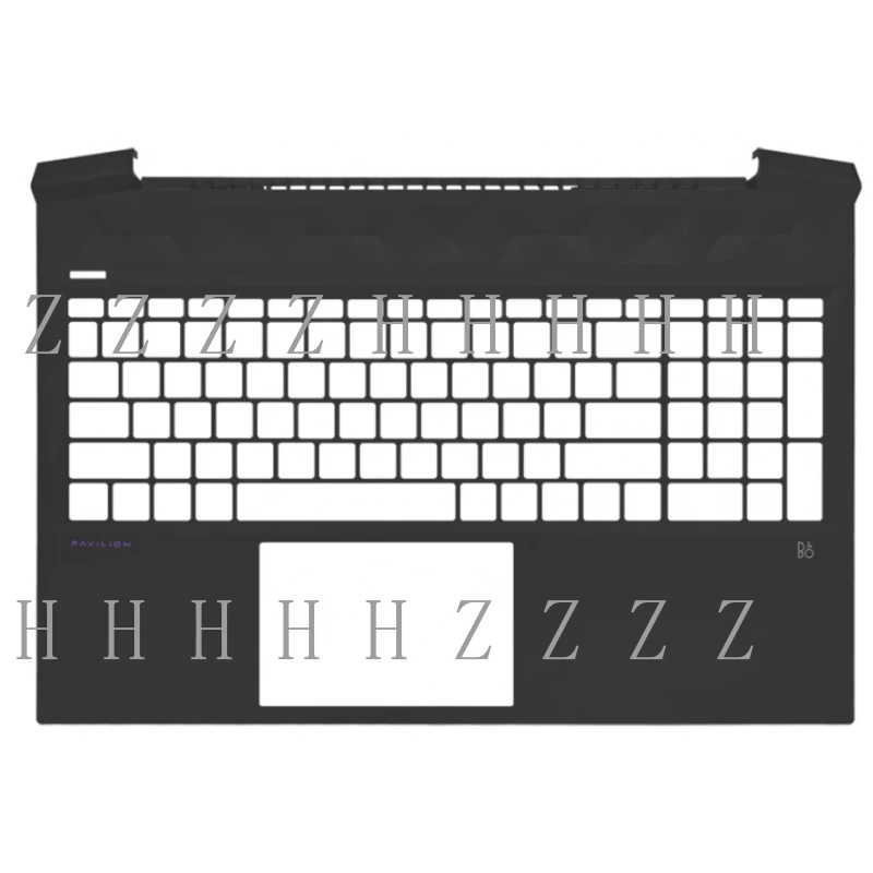 

Новинка для hp 6 MAX 16-A TPN-Q241 C, крышка клавиатуры, серебристый шрифт на рамке.