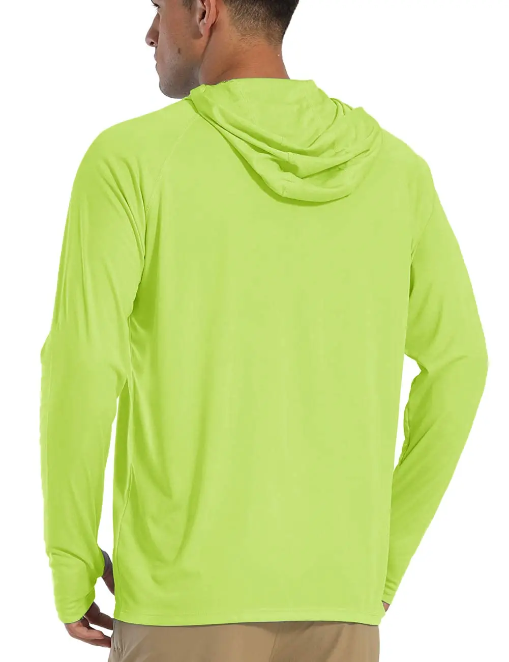 TACVASEN Sun Protection T-Shirts Mens Long Sleeve Hoodie Casual UV-Proof T-Shirts Breathable Lightweight Quick Dry T-Shirts Male