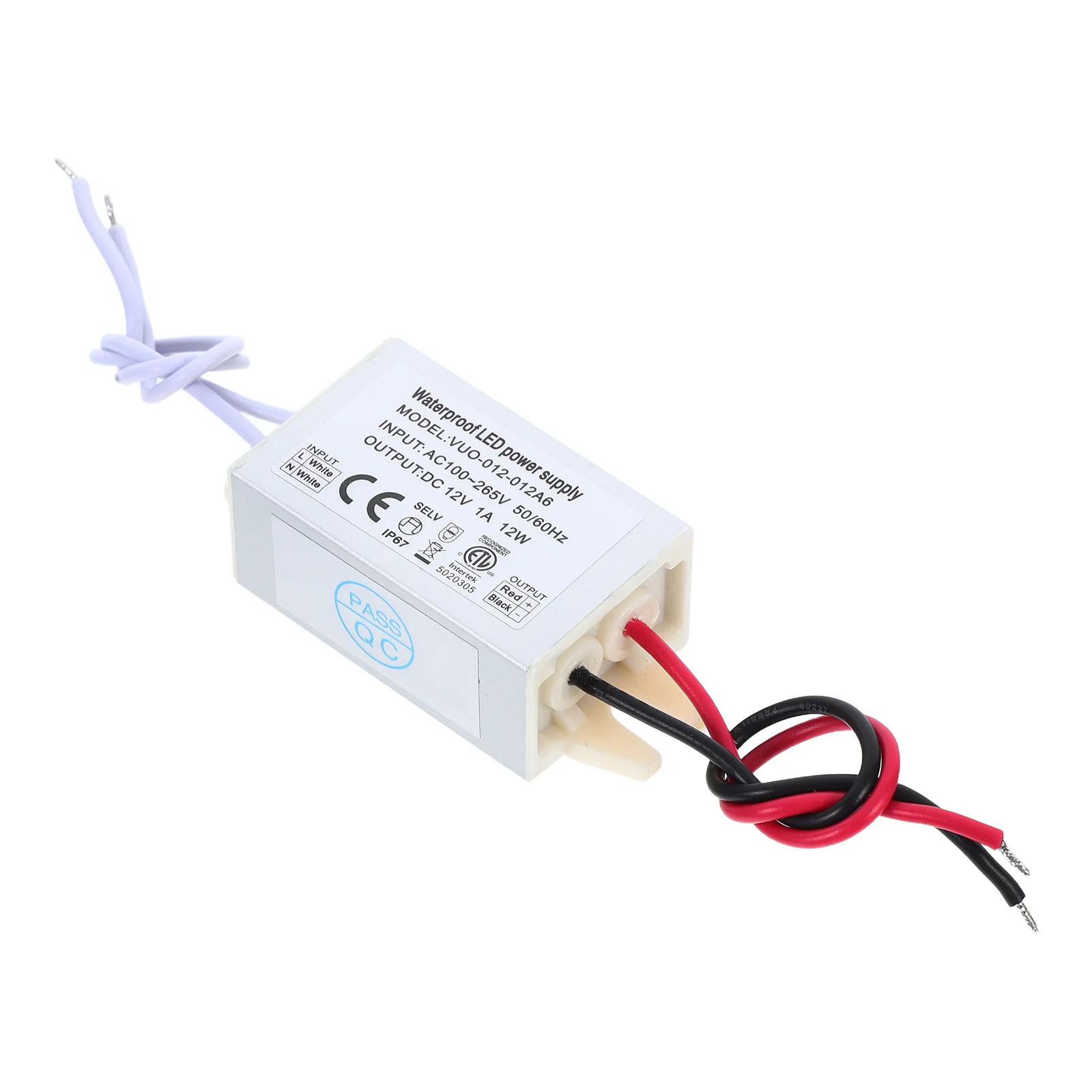 

10W LED Power Driver Transformer Waterproof IP67 Constant Voltage Efficient Power Supply for LED Light Strips G4 Mr11 Mr16