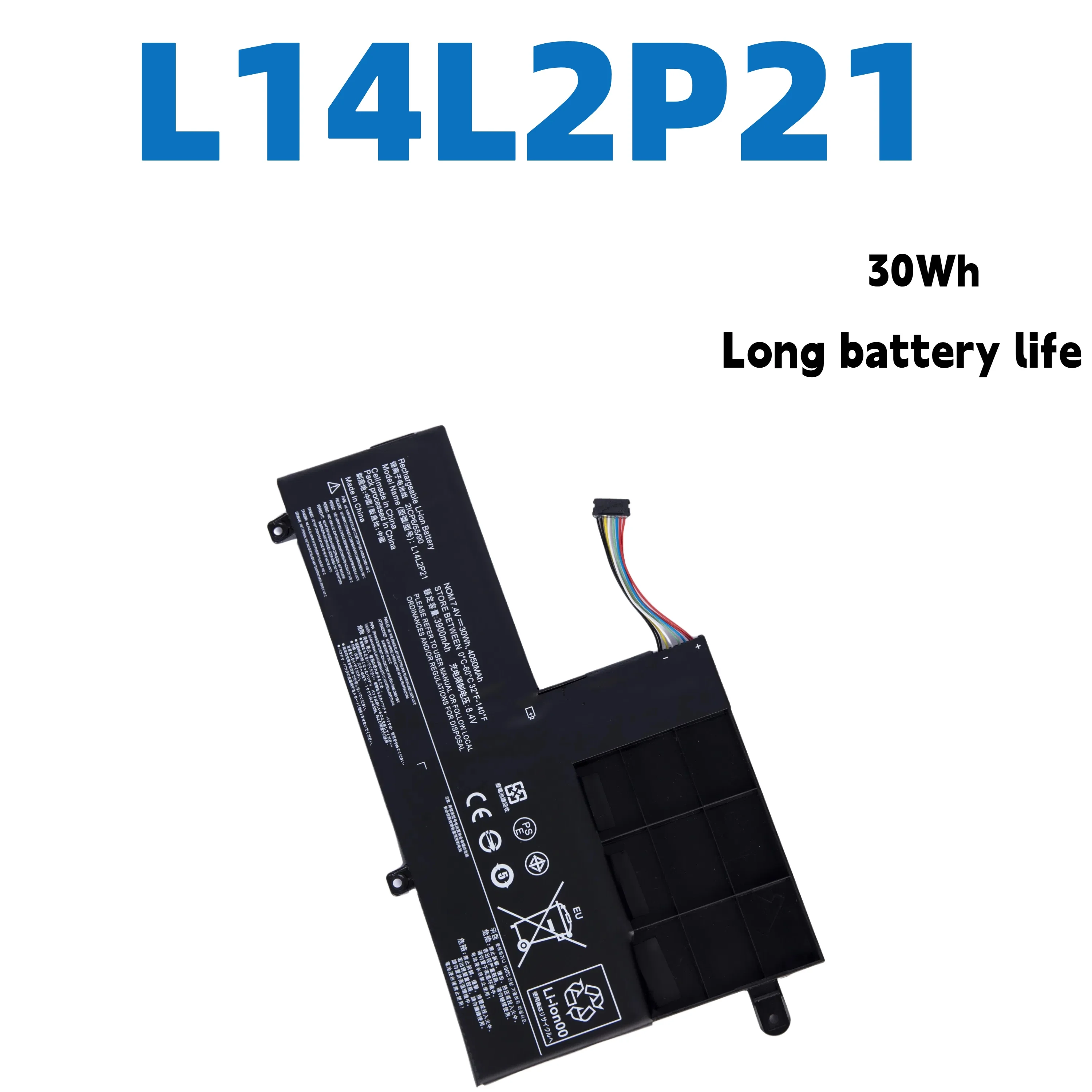 

AUSSY L14L2P21 Laptop Battery for LENOVO Yoga 500-14ISK S41-70 S41-75 S41-70AM-IFI S41-35
