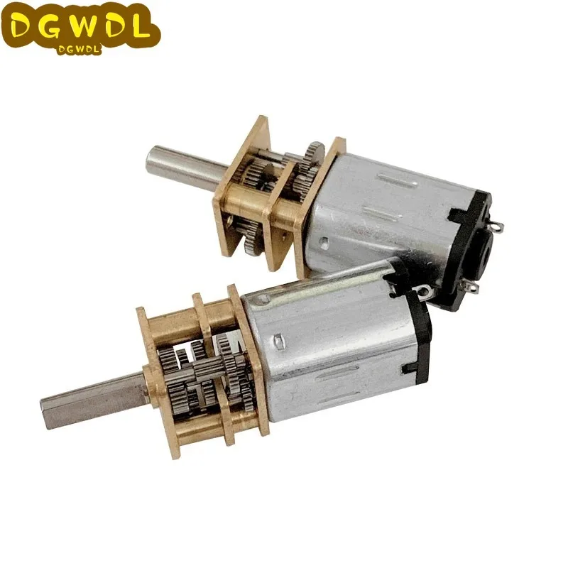 GA12-N20 DC 3V 6V 12V Micro Metal Gear Motor Gear Wheel Gear Motor 30RPM 50RPM 60RPM 100RPM 150RPM 200RPM 300RPM 600RPM 1000RPM