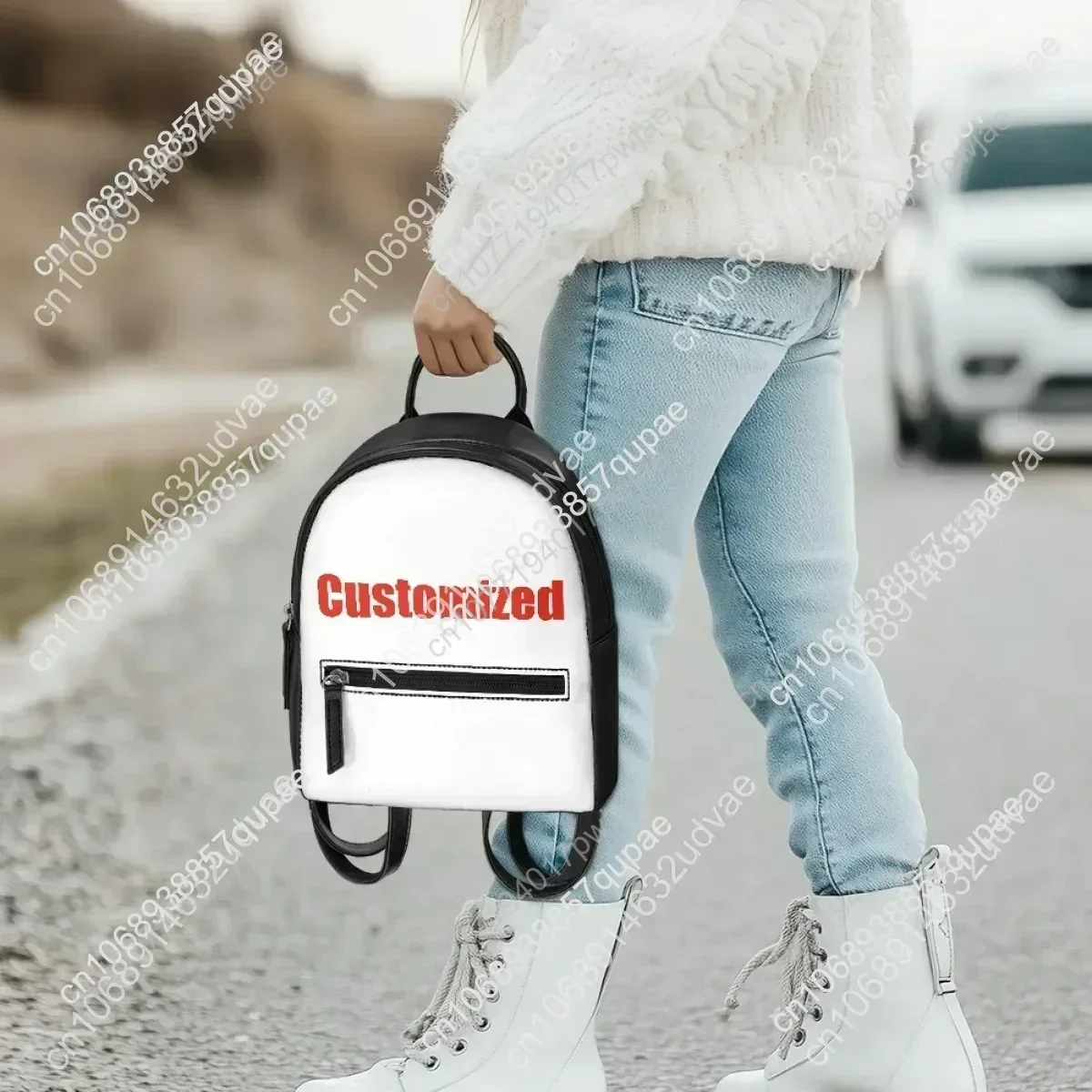 Yu Gi Oh Anime Yugi Muto Custom Mini Small Backpack Purse Carter Schoolbags Double Shoulder Bag Mini Daypack Leather Travel Bag