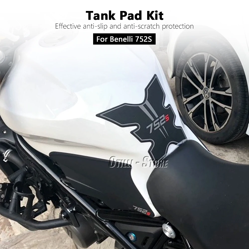 New Tank Pad Protector For Benelli 752 S 752s 752S Motorcycle Accessories Gas Fuel Oil Tank Cover Stickers Kit