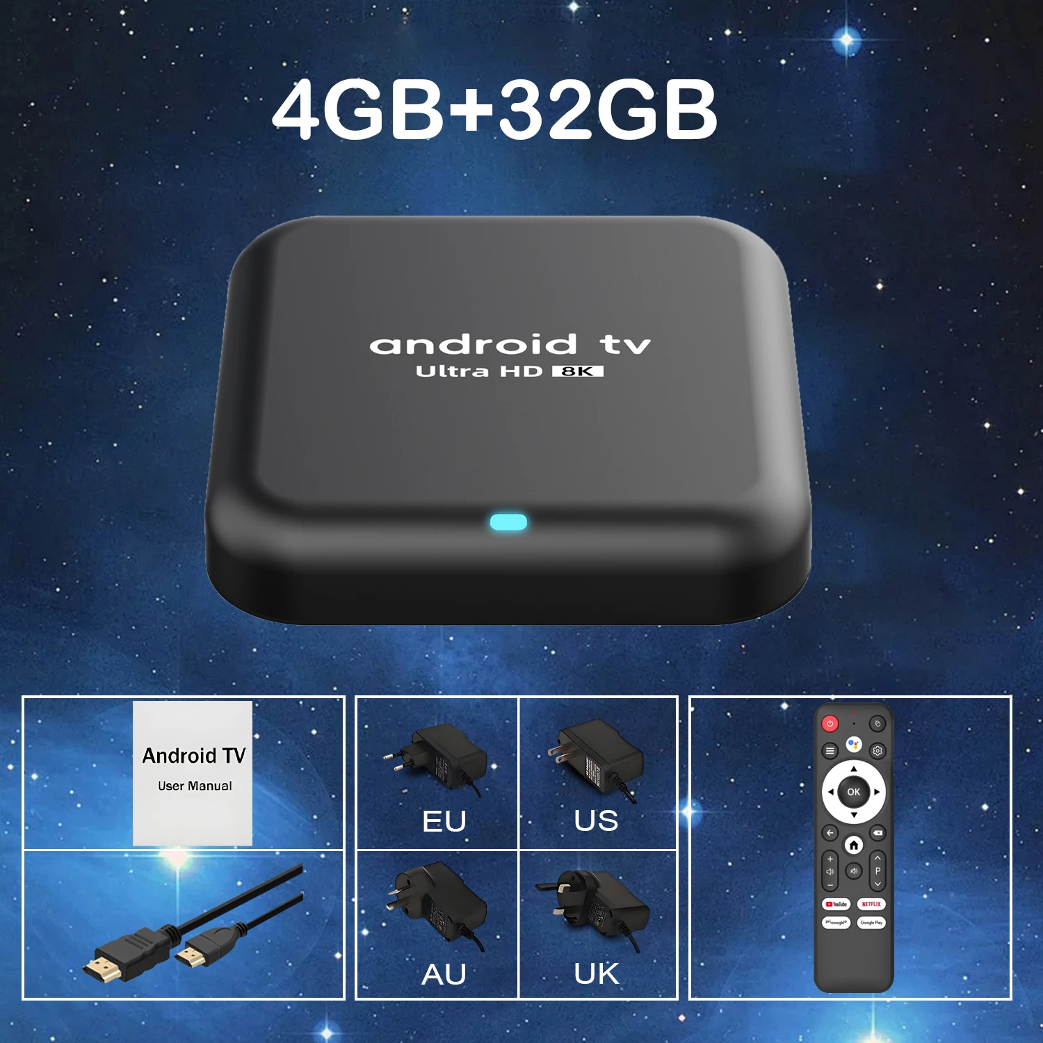 Android 16 Smart TV Box Q18 RK3518 Chip 8GB+256GB 8K Media Player Google Voice Assistant Dual WiFi BT 6.0 Very Fast Set Top Box image 3