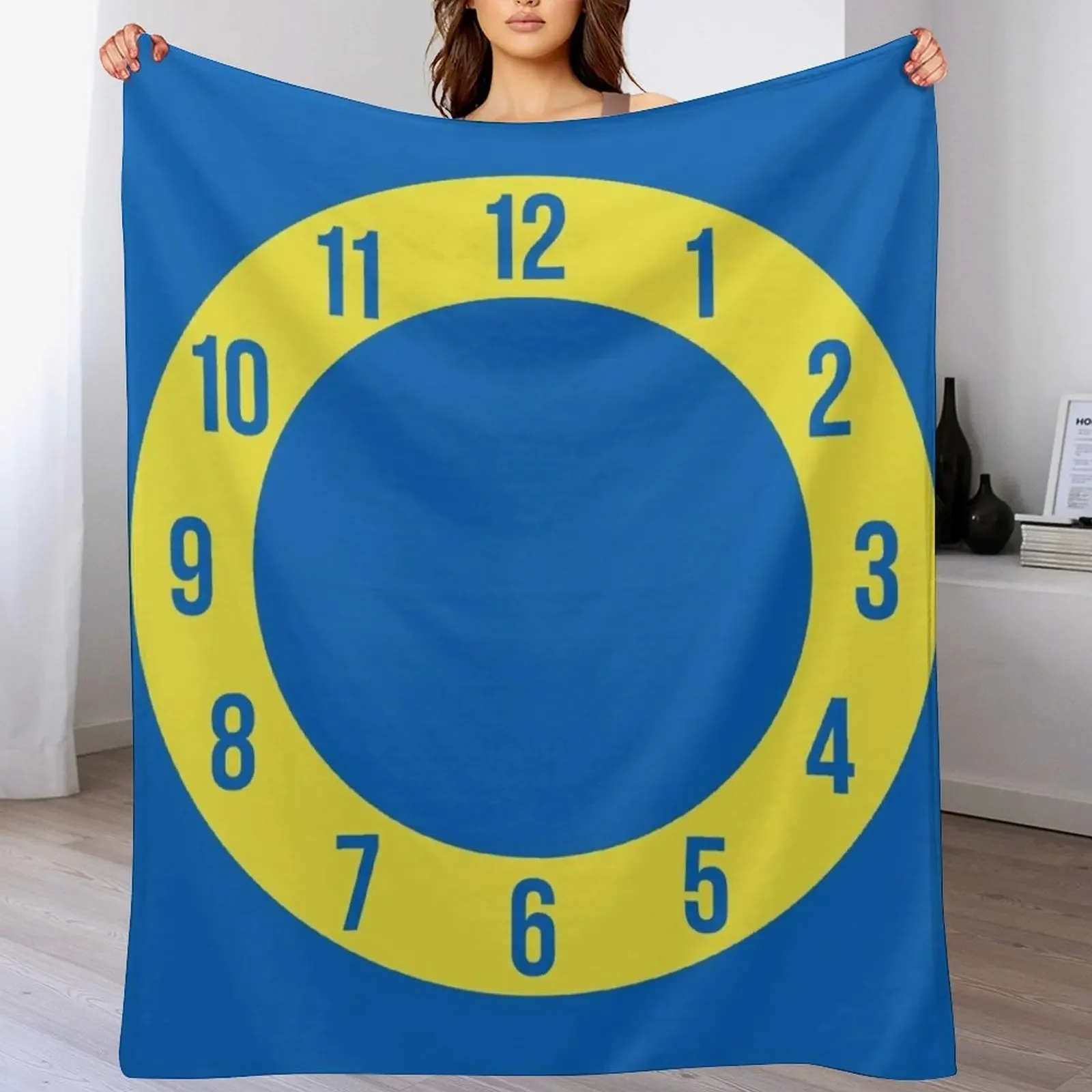 Ready to Clown Around Throw Blanket Soft Comfort Blanket for Reading Watching TV
