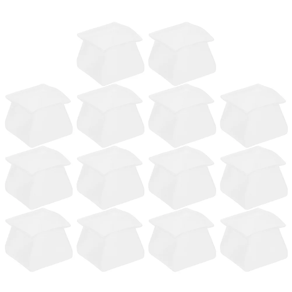 

14Pcs Safe Silicone Furniture Leg Protectors Antivibration Noisereduction for Various Rooms Chair Leg Floor Protectors