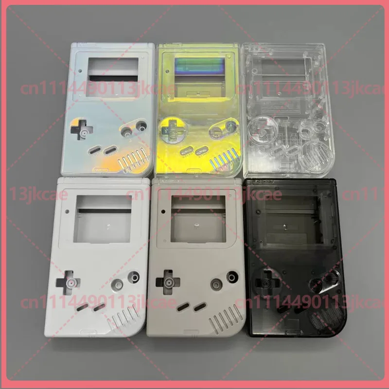 For Vintage GameBoy GB 1st Gen Refit Housing Shell Full Set With Buttons, High Clear Case For IPS Screen Mod & Console Repair