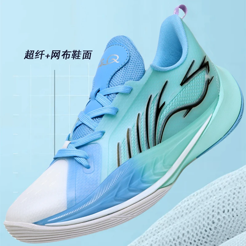 

High Top Basketball Shoes For Teen Boys Anti Slip Breathable Cushioned Sneakers Men Student Training Outdoor Sports Footwear