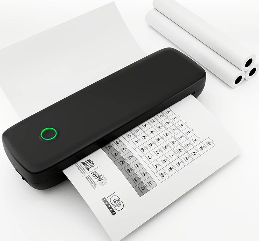 

LUCK JINGLE A4 Ios And Android Small Bill Printer For Report Contract Receipt Invoice Printing