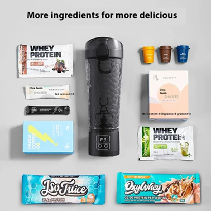 Портативная автоматическая чашка для перемешивания, USB перезаряжаемая кофейная чашка, магнитная вращающаяся кружка для перемешивания, домашний офис, дорожная кофейная кружка