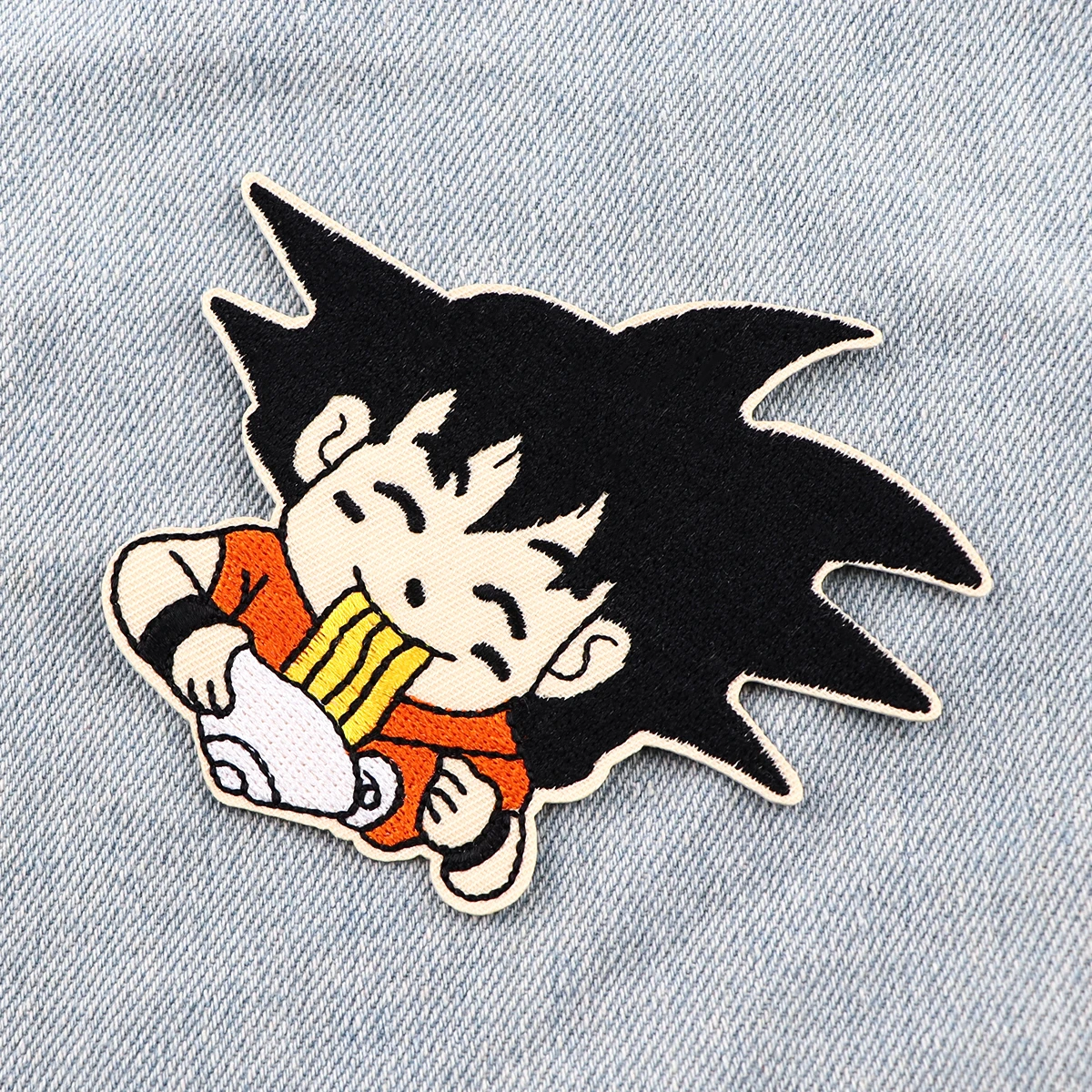 Anime Theme Embroidered Patches For Clothing Thermoadhesive DIY Jackets Iron on Patches For Clothes Cartoon Sew Stickers