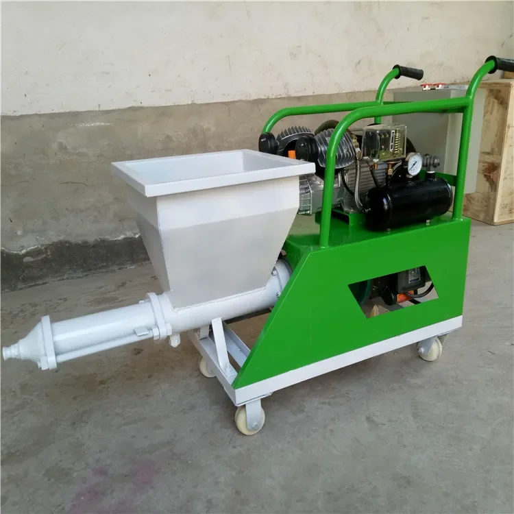 Cement Spray Plaster Machine Shotcrete Spraying Machine Wall Mortar Sprayer cement mortar grouting spraying machine