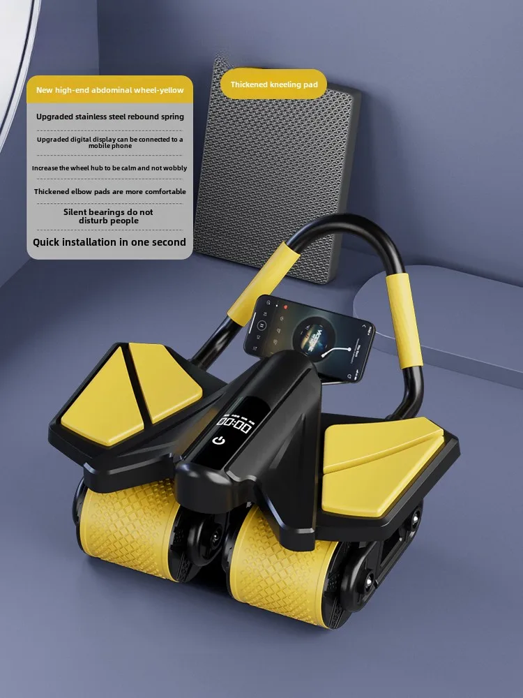 عجلة البطن الجديدة معدات تمارين عجلة البطن الذكية #3