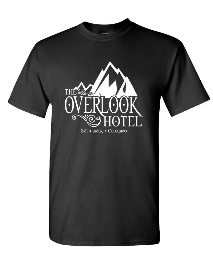 OVERLOOK HOTEL - shining horror scary - Cotton Unisex T-Shirt