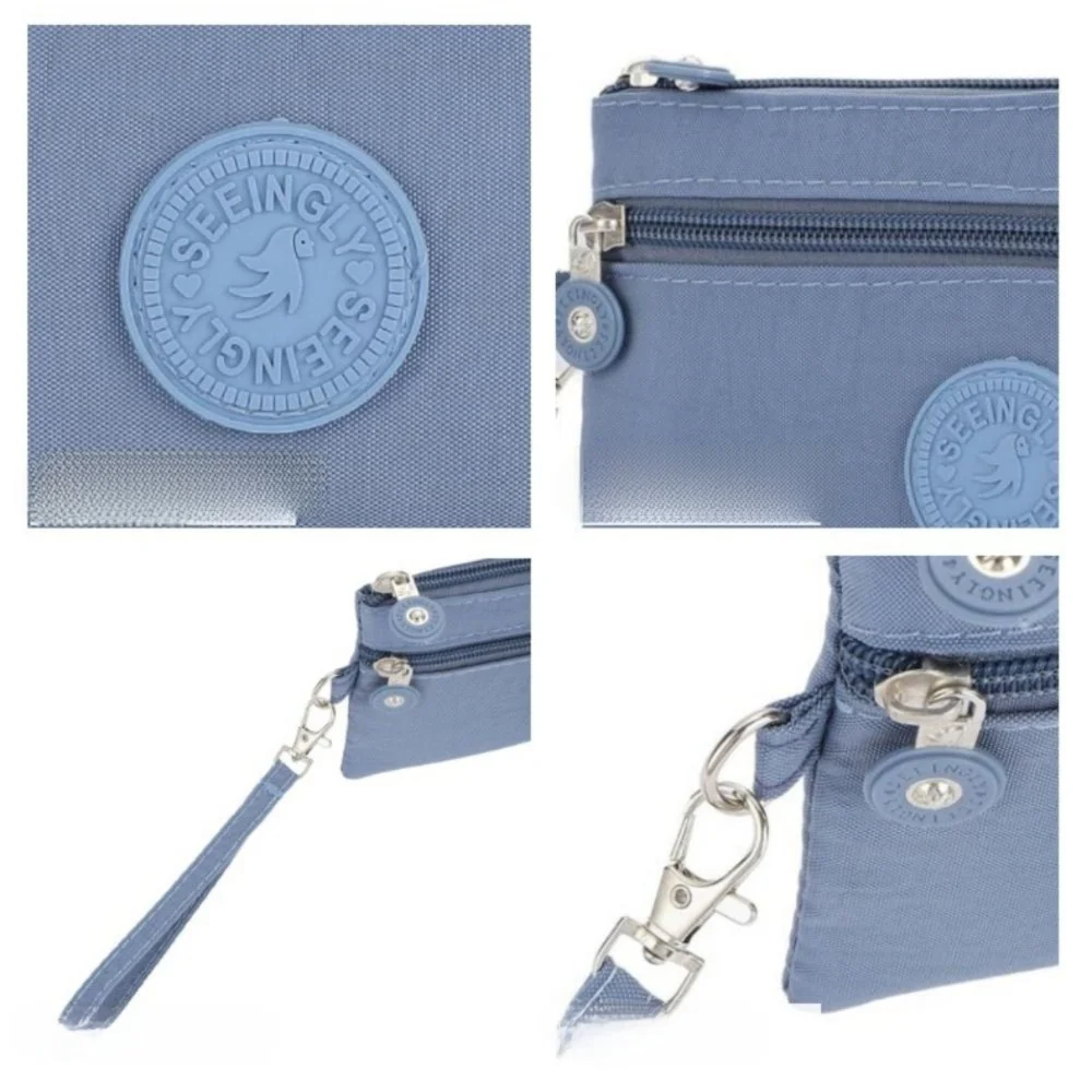 New Waterproof Women Wallet Wear-resistant Portable Coin Purse Nylon Durable Credit Card Holder Ladies