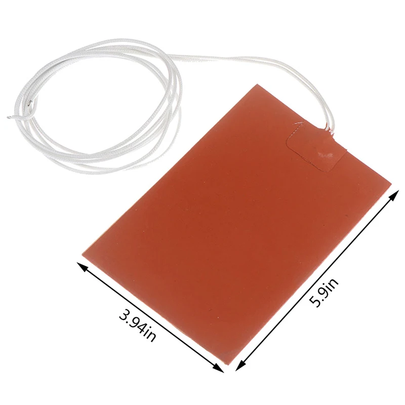 Waterproof Heater Pad 300W 220V Engine Oil Tank Silicone Universal Fuel Tank Water Tank Rubber Heating Mat Warming Accessories