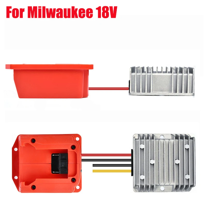 

Automatic Step-Up/Step-Down Converter DIY Step-Down Adapter Compatible with For Milwaukee 18V Lithium Batteries for DIY Projects