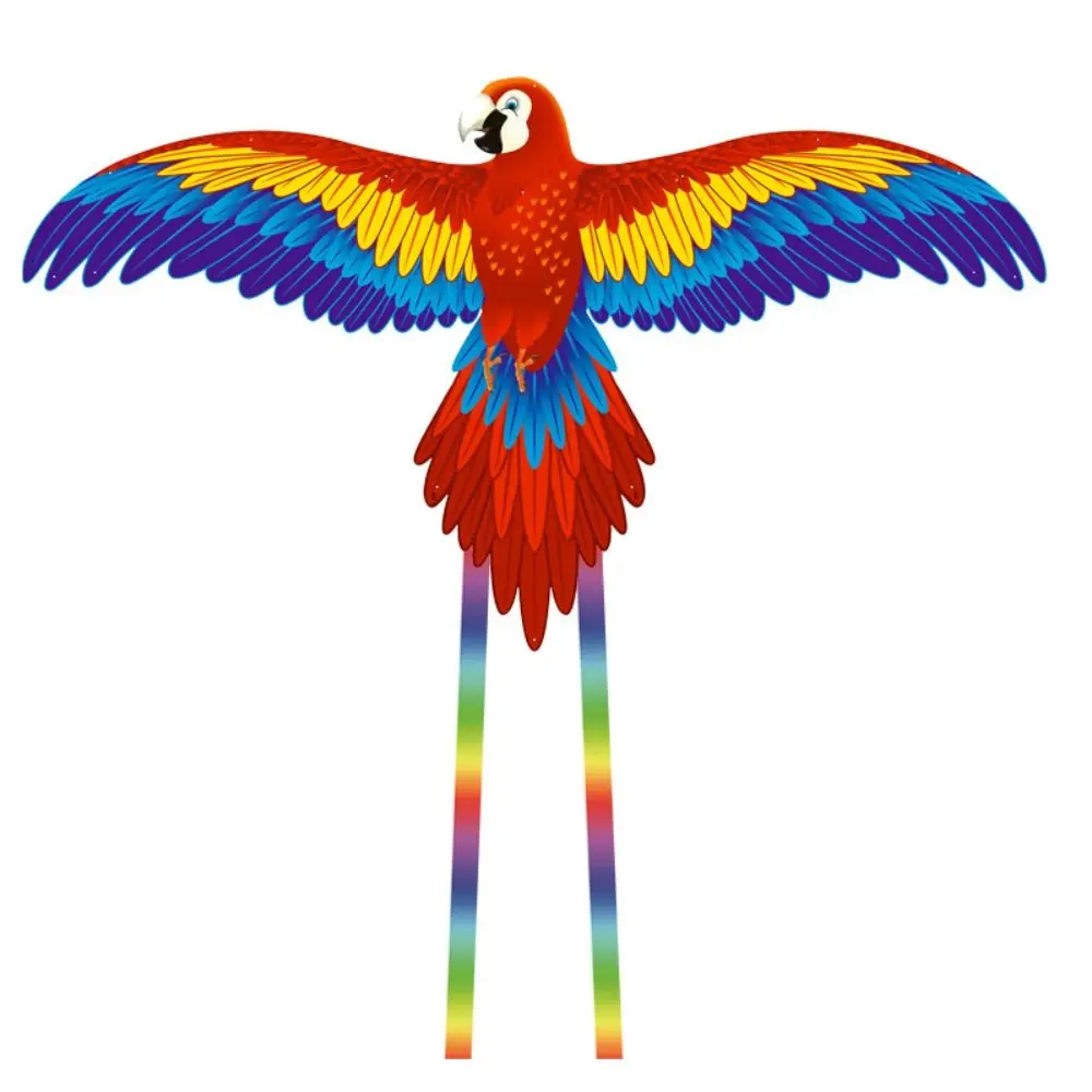 Cerfs-volants dynamiques en plastique amusants, légers, dessin animé, longue queue, facile à contrôler, canne à pêche, cadeau pour enfants