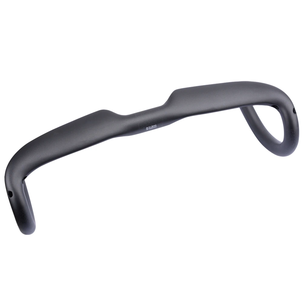 Carbon Road Handlebar 31.8mm,Racing Bike Speed Drop Bent Bar,Inner Routing,420/440mm,Gravel carbon handlebar,UD Matte