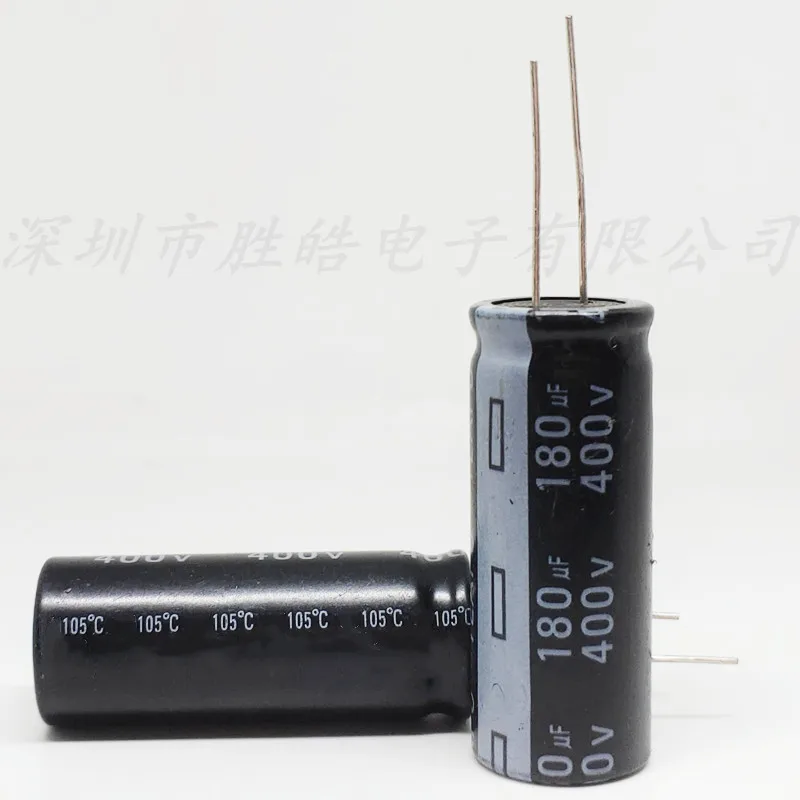 

（1PCS） 400V180UF Aluminum Electrolytic Capacitors Size 18x40mm 400V180UF High Quality