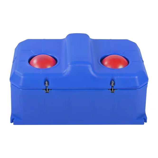 Two Hole Automatic Heating Poultry Feeding Drinker Plastic Cow Drinker Sheep Water Troughs